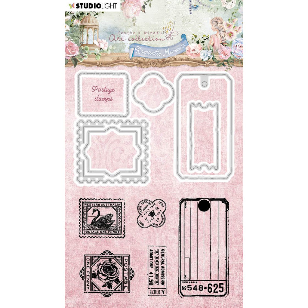Studio Light Postage Stamps Stamp and Die Set jma-rm-scd63