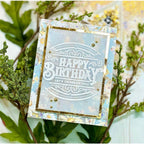 Simon Says Clear Stamps Etched Greetings sss202519c Birthday Card | color-code:ALT15