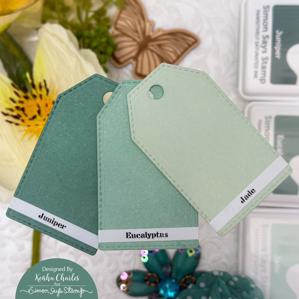 Simon Says Stamp Pawsitively Saturated Re-inker Jade ssr098 Friend Like You Ink Swatches