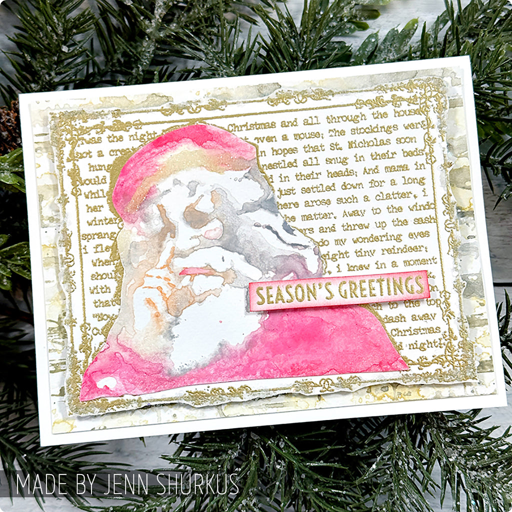 Tim Holtz Cling Rubber Stamps Just Believe cms031