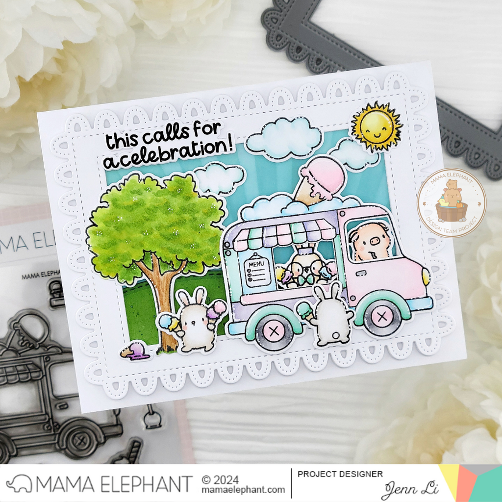 Mama Elephant Bella Frame Creative Cuts Steel Dies