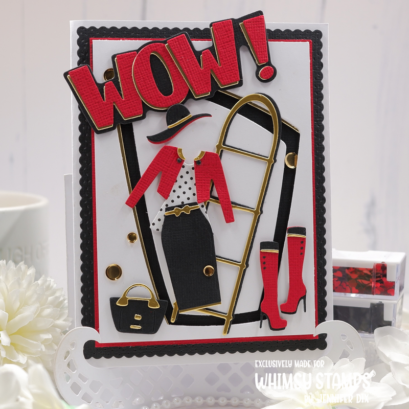 Whimsy Stamps Mix and Match Marquee Dies wsd264 wow!