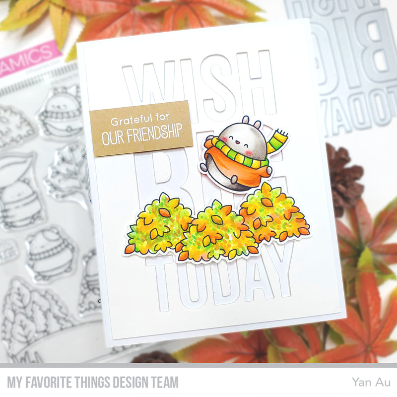 My Favorite Things Fall For You Clear Stamps jb008 wish big | color-code:alt2