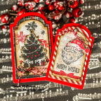 Simon Says Clear Stamps Jingle All the Way 3364ssc Christmas Tags