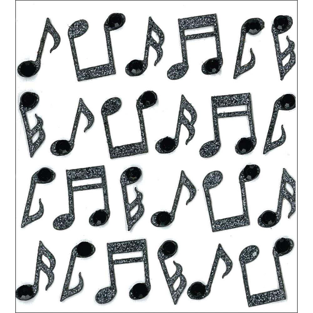Jolee's Boutique Music Notes Dimensional Stickers 50-20738