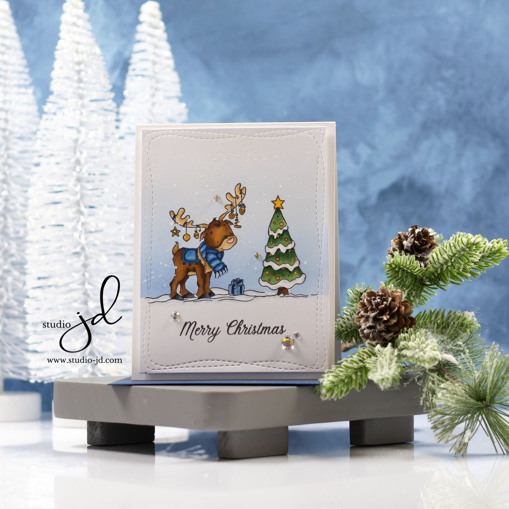 Simon Says Clear Stamps Jolly Christmas 2136ssc Festive Fun Christmas Card | color-code:ALT07