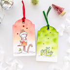 Simon Says Stamps and Dies Jolly Christmas set887jc Festive Fun Christmas Tags