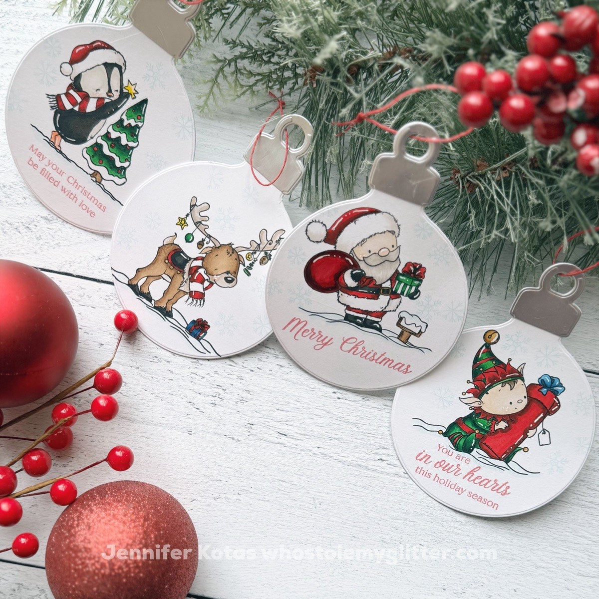 Simon Says Clear Stamps Jolly Christmas 2136ssc Festive Fun Christmas Tags | color-code:ALT03