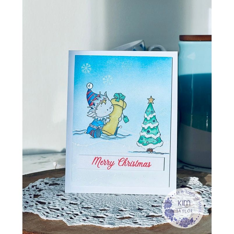 Simon Says Stamps and Dies Jolly Christmas set887jc Festive Fun Christmas Card