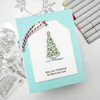 Simon Says Clear Stamps Jolly Christmas 2136ssc Festive Fun Christmas Card