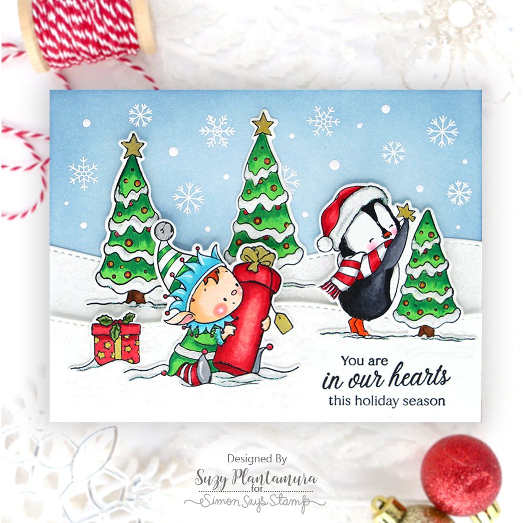 Simon Says Stamps and Dies Jolly Christmas set887jc Festive Fun Christmas Card | color-code:ALT02