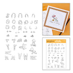 Josh Griffiths Studio Beyond Stamping Custom Portrait 3 Clear Stamp Set jgs0003