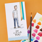 Josh Griffiths Studio Beyond Stamping Custom Portrait I Want It All Bundle bd-1148 one and only you card