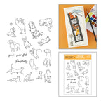 Josh Griffiths Studio Beyond Stamping Pawsitivity 1 Clear Stamp Set jgs0005
