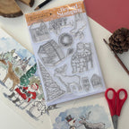 Josh Griffiths Studio Christmas Market Clear Stamp Set jgs0060