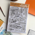 Josh Griffiths Studio Cosy Scenery Clear Stamp Set jgs0056