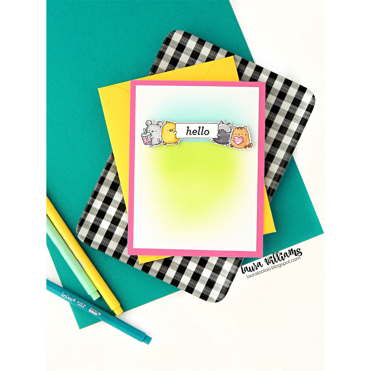 Simon Says Stamp Journal Jamboree Wafer Dies 1441sdc DieCember Hello Card