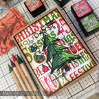 Tim Holtz Cling Rubber Stamps Season's Silhouettes cms117