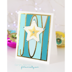 Simon Says Stamp Joy Cover Wafer Die 1424md And Everything Nice Christmas Card