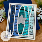 Simon Says Stamp Joy Cover Wafer Die 1424md And Everything Nice Christmas Card