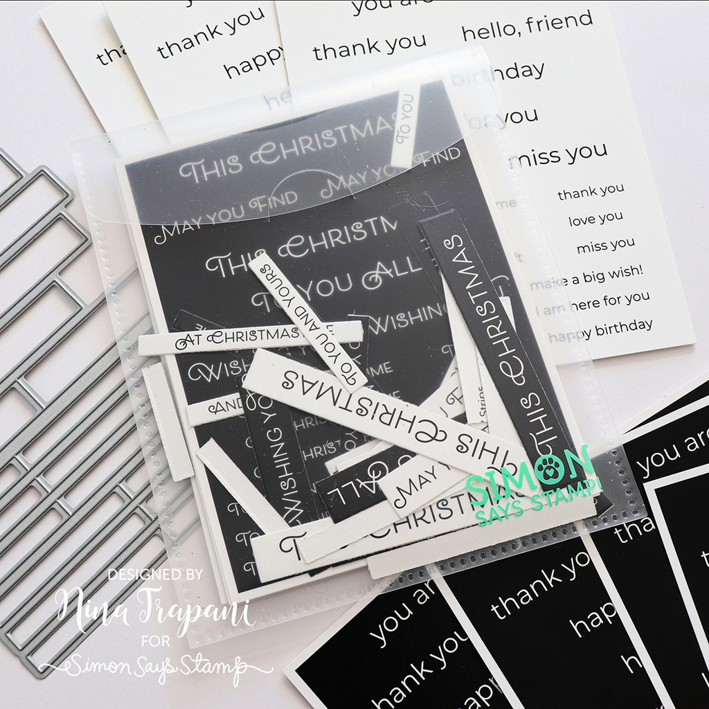 Simon Says Stamp EZ Strips Joy 1000ez DieCember | color-code:ALT02