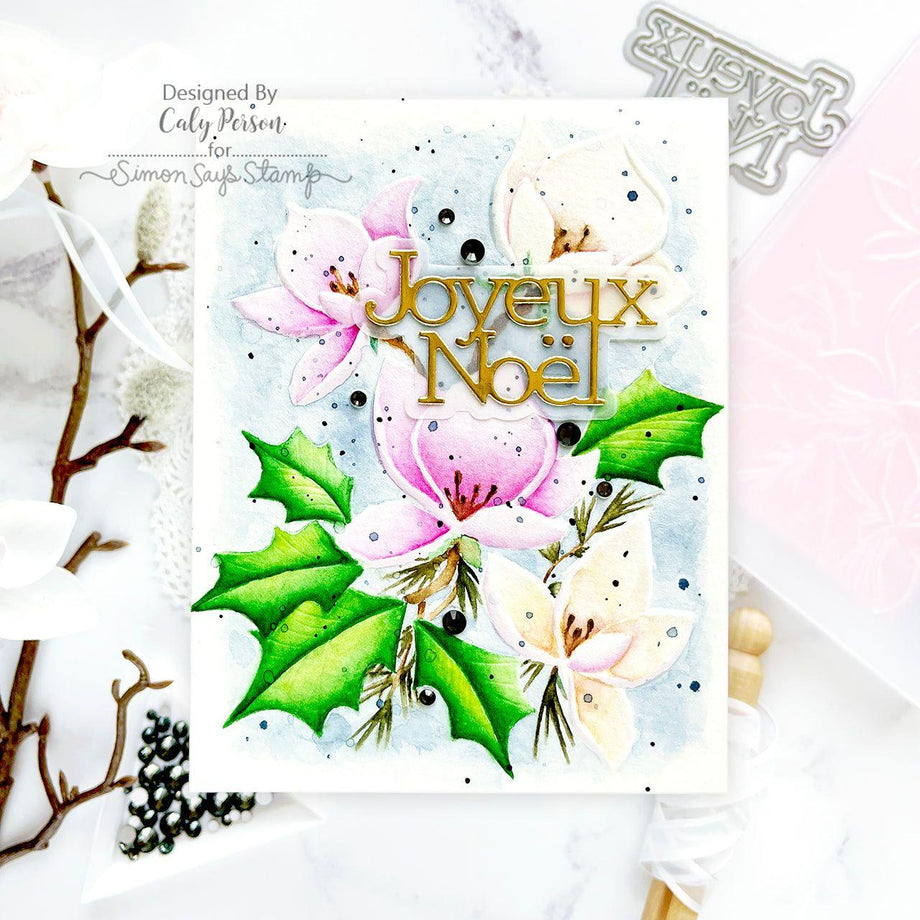 CZ Design Joyeux Noel Wafer Dies czd249 Sweet Wishes – Simon Says