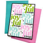 Simon Says Clear Stamps Joyful Greetings 3015msc Christmas Card | color-code:ALT01