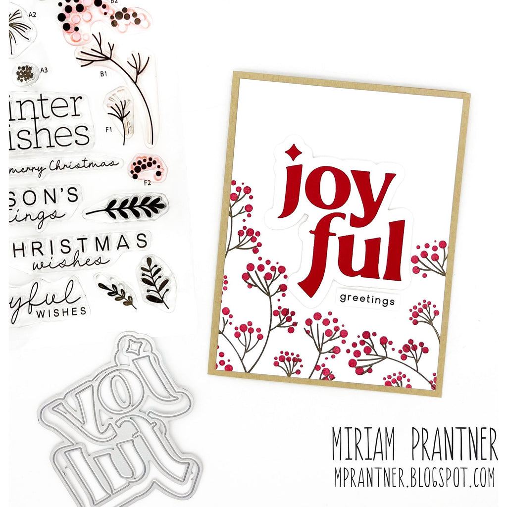 Simon Says Stamp Joyful Wafer Dies md112969 All The Joy Christmas Card | color-code:ALT04