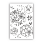 Julie Hickey Designs Blooming Delightful Clear Stamps jh1080
