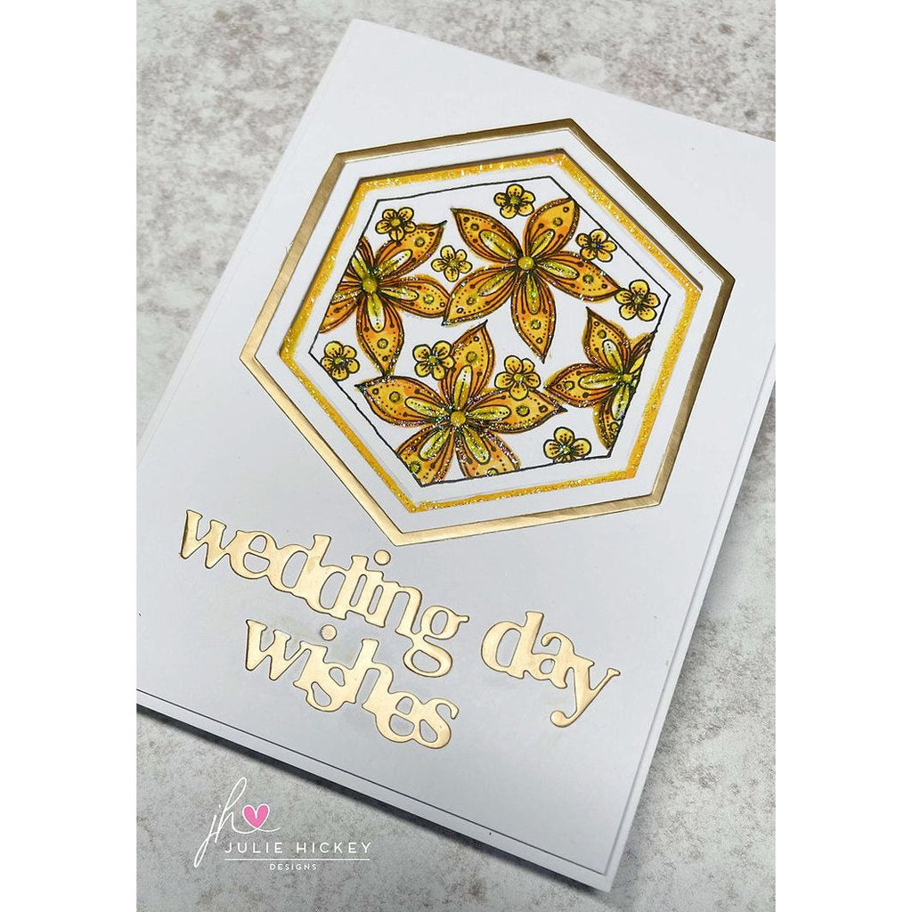 Julie Hickey Designs Blooming Delightful Clear Stamps jh1080 wedding