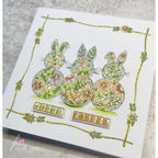 Julie Hickey Designs Bunnies Galore Clear Stamps jh1085 happy easter