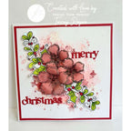 Julie Hickey Designs Emma's Christmas Floras Clear Stamps ds-es-1066 christmas
