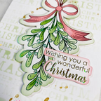 Julie Hickey Designs FESTIVE Die Cut Foilables JHD-DCF-1009 greenery