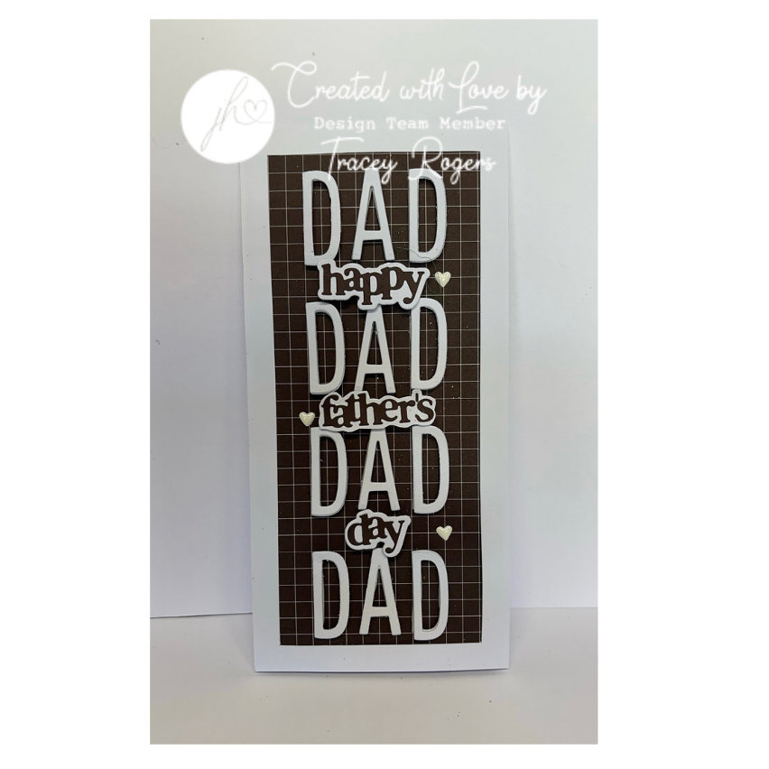 Julie Hickey Designs Hazel's Male Family Medley Dies ds-he-1077 hearts