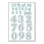 Julie Hickey Designs Hazel's Number Medley Dies ds-he-1073