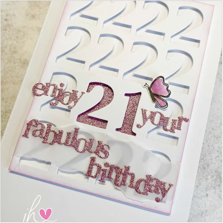 Julie Hickey Designs Hazel's Number Medley Dies ds-he-1073 butterfly