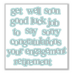 Julie Hickey Designs Hazel's Sentiment Medley 4 Dies ds-he-1072