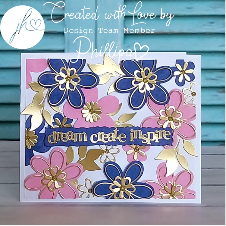 Julie Hickey Designs Hazel's Sentiment Medley 5 Dies ds-he-1075 dream