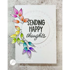 Julie Hickey Designs Medley of Leaves Dies jhd-cut-1040 rainbow