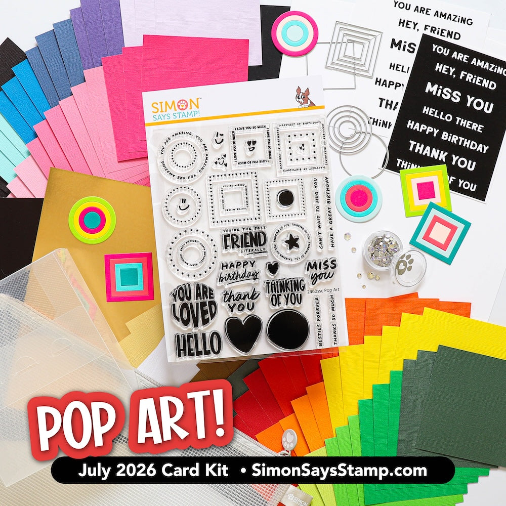 Simon Says Stamp Card Kit of the Month 2026 Subscription! July Start Date