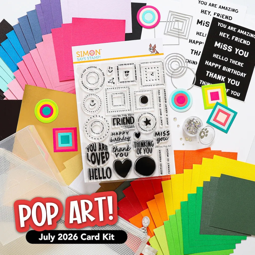 July 2026 Card Kit Launch Called 'Pop Art'!
