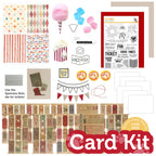 June 2026 Step Right Up Card Kit Flat lay
