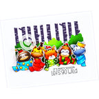 Clearly Besotted Jungle All The Way Clear Stamps woods