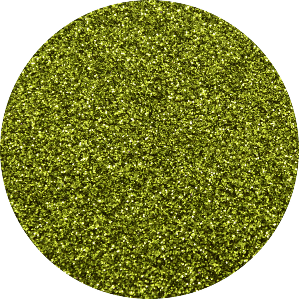 Art Glitter Jungle Green Glitter 358 Detailed Color Swatch