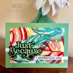 Simon Says Stamp Sentiment Strips Just Because 1015sg Stamptember Just Because Card