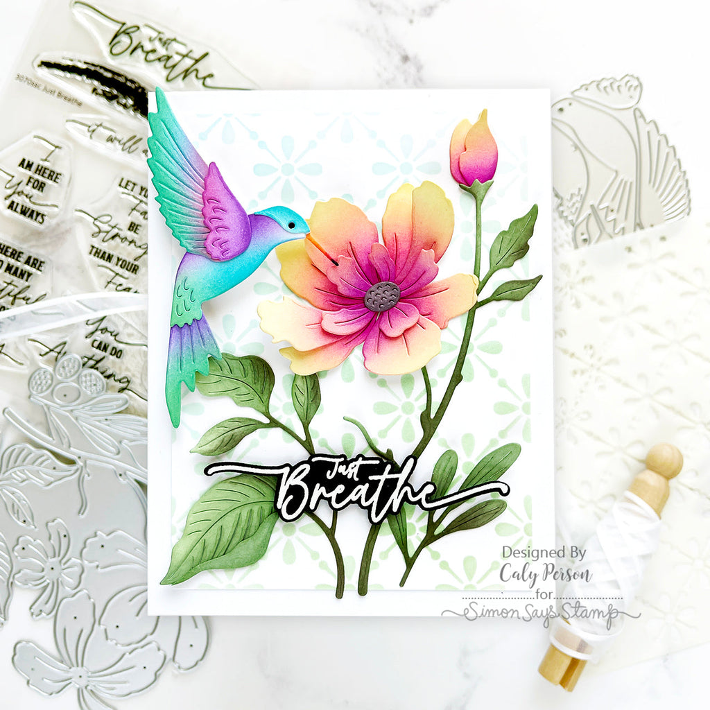 Simon Says Stamps and Dies Just Breathe set801jb Sunny Vibes Just Breathe Card | color-code:ALT03