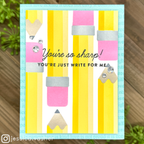 Simon Says Stamp Stencils Just Write Layered Pencils 1045stc Cheering for You Encouragement Card | color-code:ALT02