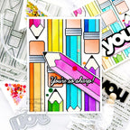 Simon Says Stamps and Dies Just Write set832jw Cheering for You Encouragement Card | color-code:ALT03