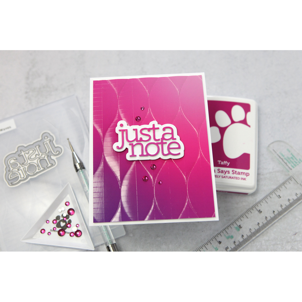CZ Design Just a Note 2 Wafer Dies czd234c Celebrate Just a Note Card | color-code:ALT10