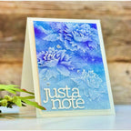 CZ Design Just a Note 2 Wafer Dies czd234c Celebrate Just a Note Card